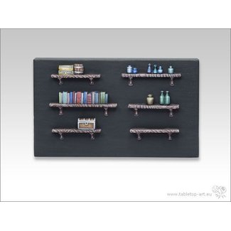 Tabletop-Art Shelves and rack set - 6x - TTA600006