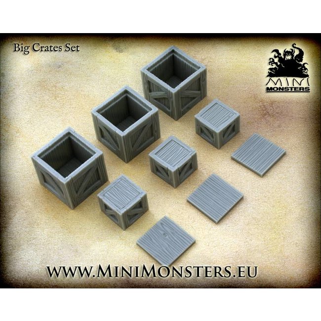 Mini Monsters Big Crates - 6x - MM-0002