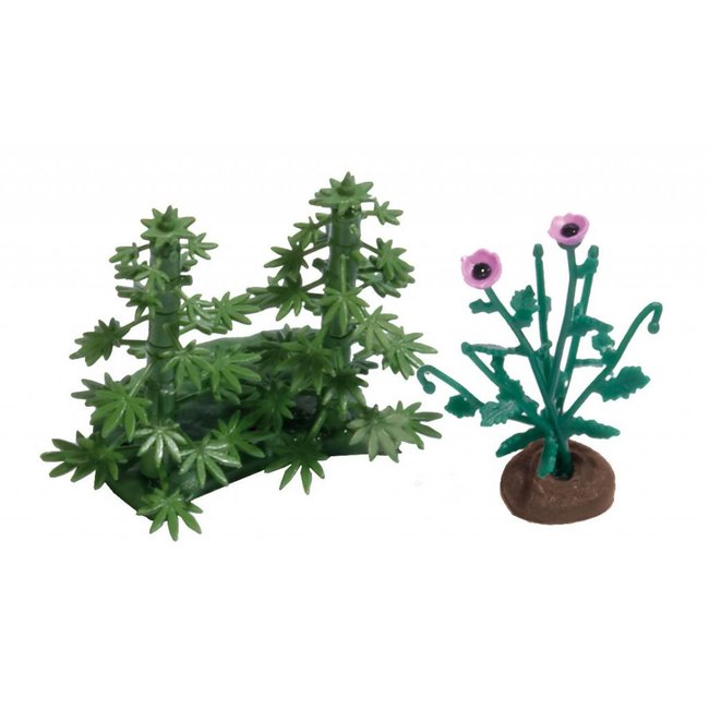 Busch Hemp and Poppy - HO 1250