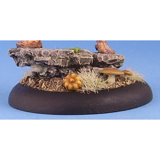 Busch Fern and mushrooms - HO 1203