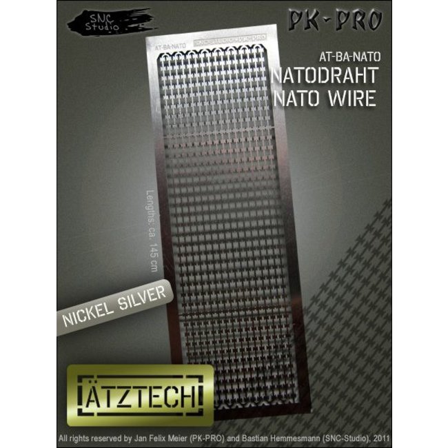 Ätztech Ätztech Natodraad - Photo-Etch - AT-BA-NATO