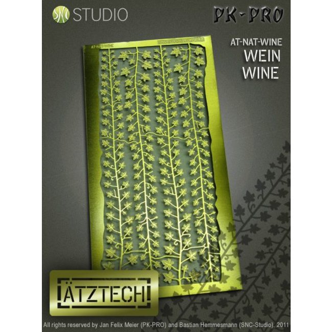 Ätztech Ätztech Vine - Photo-Etch - AT-NAT-WINE