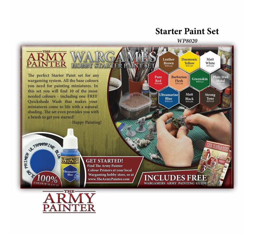 Warpaints Starter Paint Set - 10 kleuren - 17ml - WP8020