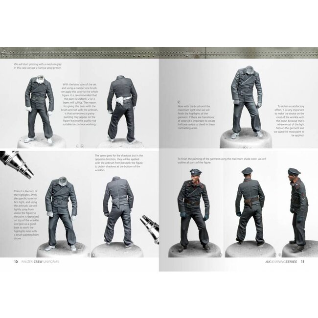 AK interactive Panzer Crew Uniforms - AK Learning Series nr 2 - 2nd Edition - 86pag - AK272