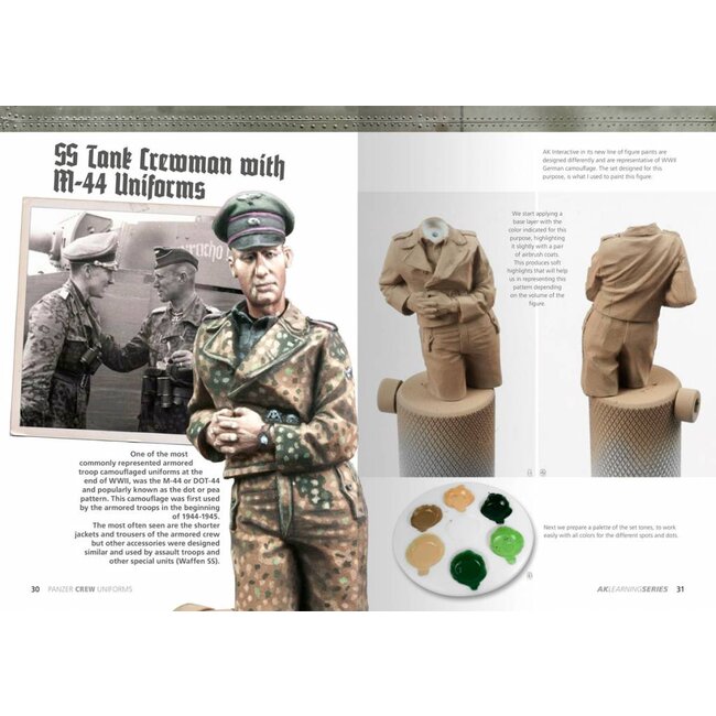 AK interactive Panzer Crew Uniforms - AK Learning Series nr 2 - 2nd Edition - 86pag - AK272