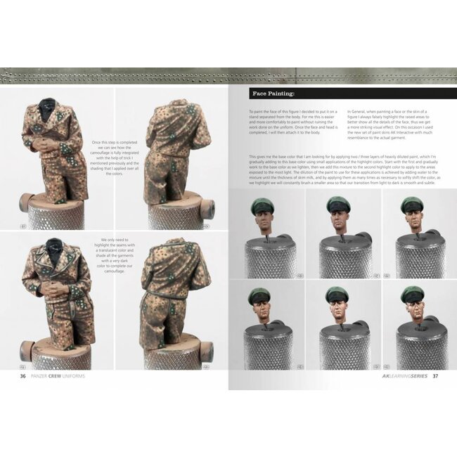AK interactive Panzer Crew Uniforms - AK Learning Series nr 2 - 2nd Edition - 86pag - AK272