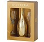 Bottega Gold Prosecco  with 2 flutes - in Gift Box