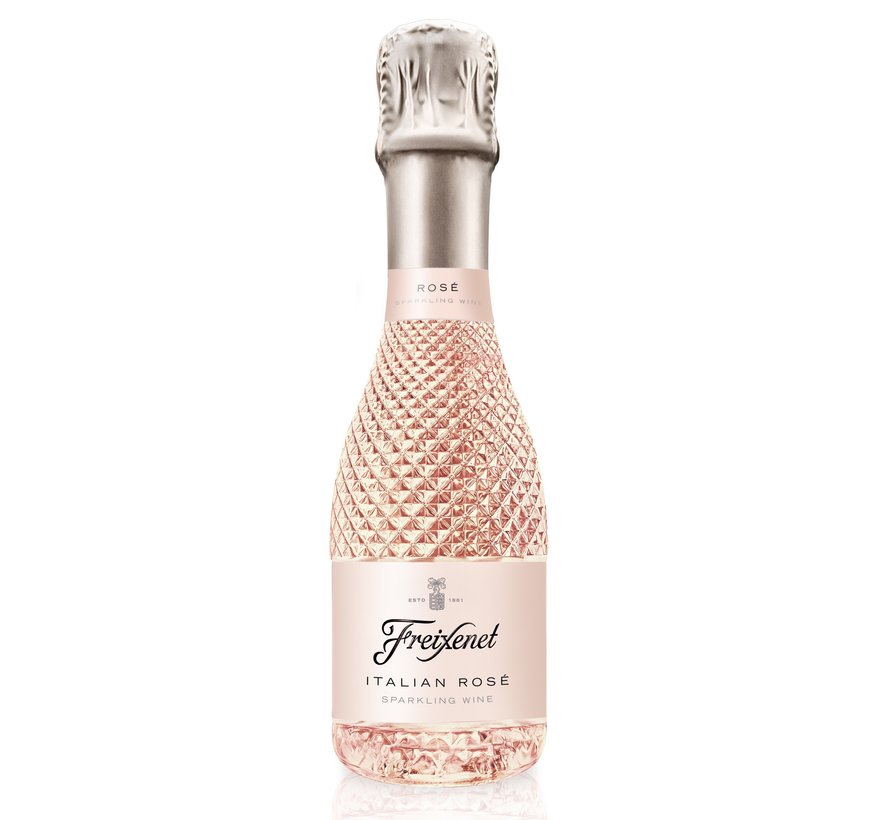 Piccolo Freixenet Sparkling Rosé Piccolo with personalized label