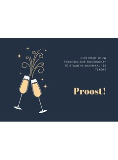 Gift Card A6 - Cheers - With Personal Message