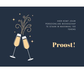 Gift Card A6 - Cheers - With Personal Message