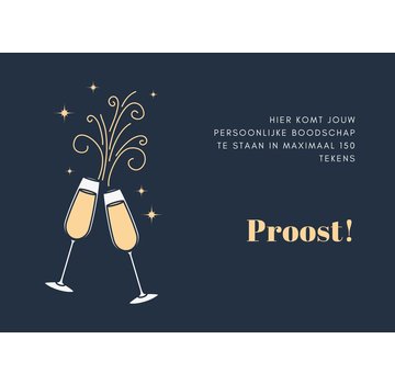 Gift Card A6 - Cheers - With Personal Message