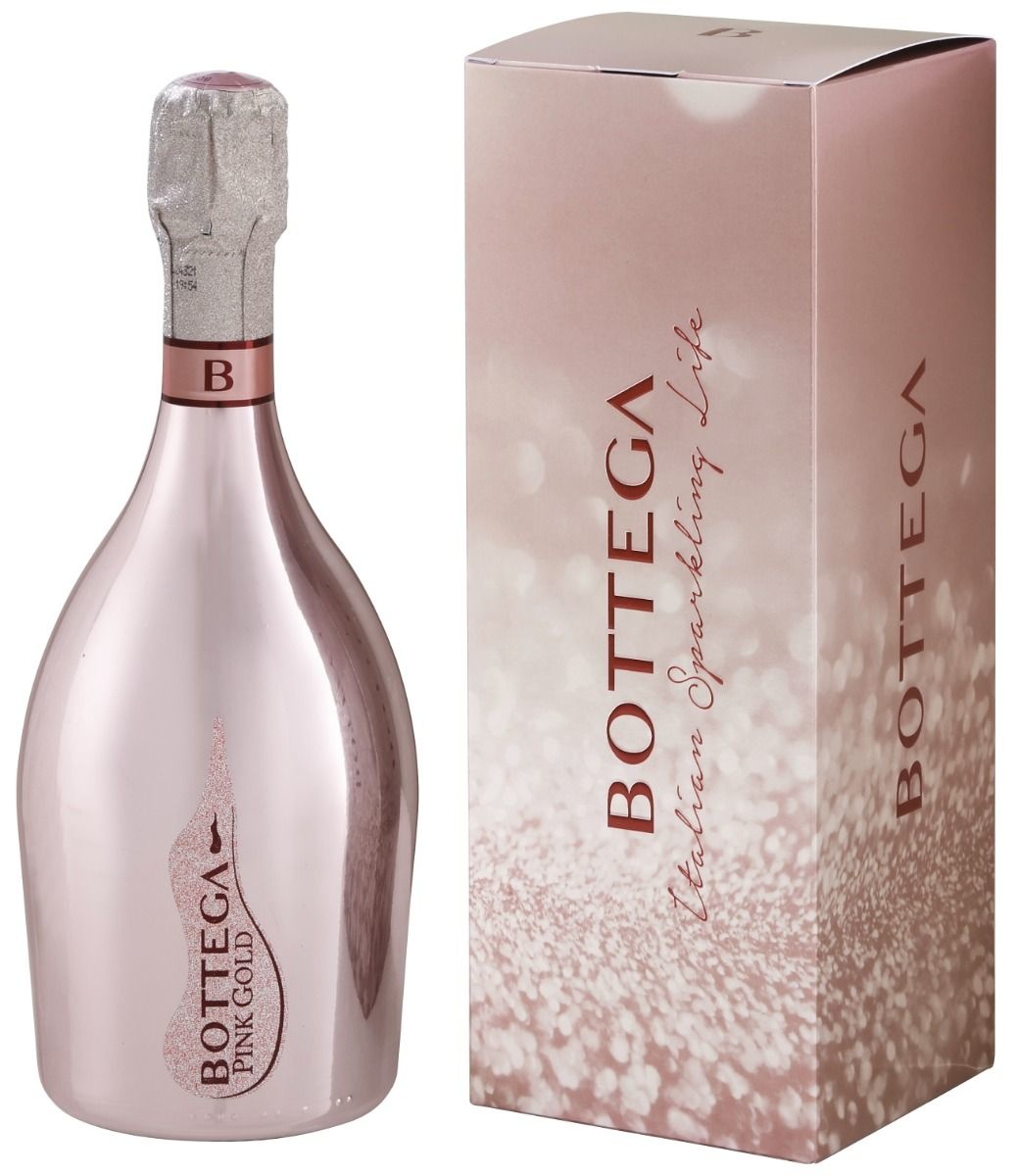Bottega Prosecco Gold Rosé (75 cl) Luxe giftbox Taste & Tintle