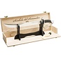 Fox champagne sabre set incl. stand and storage case