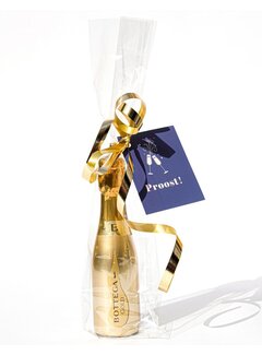 Bottega 6 Gifts | Proseccco Bottega Gold | In foil with personalised A7 card