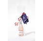 Mini flesje prosecco Freixenet Rose in folie met een gepersonaliseerd A7 kaartje