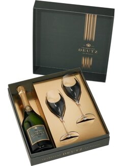 Deutz Deutz Champagne Brut Classic in Giftbox met 2 glazen