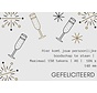 Kaartje - Gefeliciteerd - met gepersonaliseerde tekst | A6 eenzijdig fullcolor