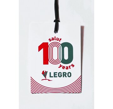 Wine bottle neck label