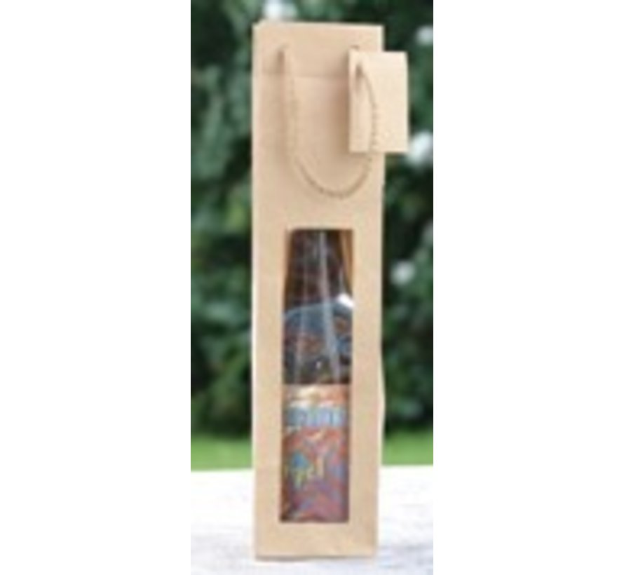 Draagtasjes piccolo gerecycled | demi fles | 37,5cl