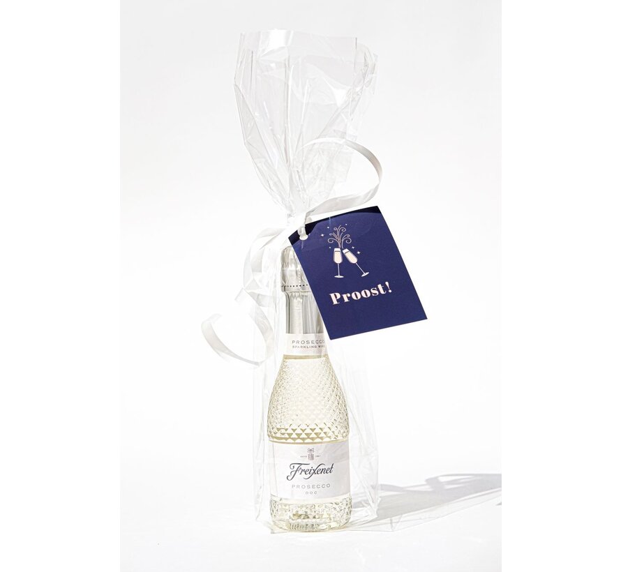 6 Festive Gifts | Pizzolato Sparkling | In foil with personalised A7 Gift Card