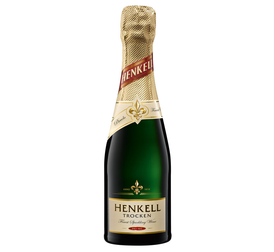 Piccolo Henkell Sekt with self-adhesive personalized label