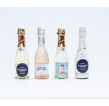 Personalized labels as of 50 units