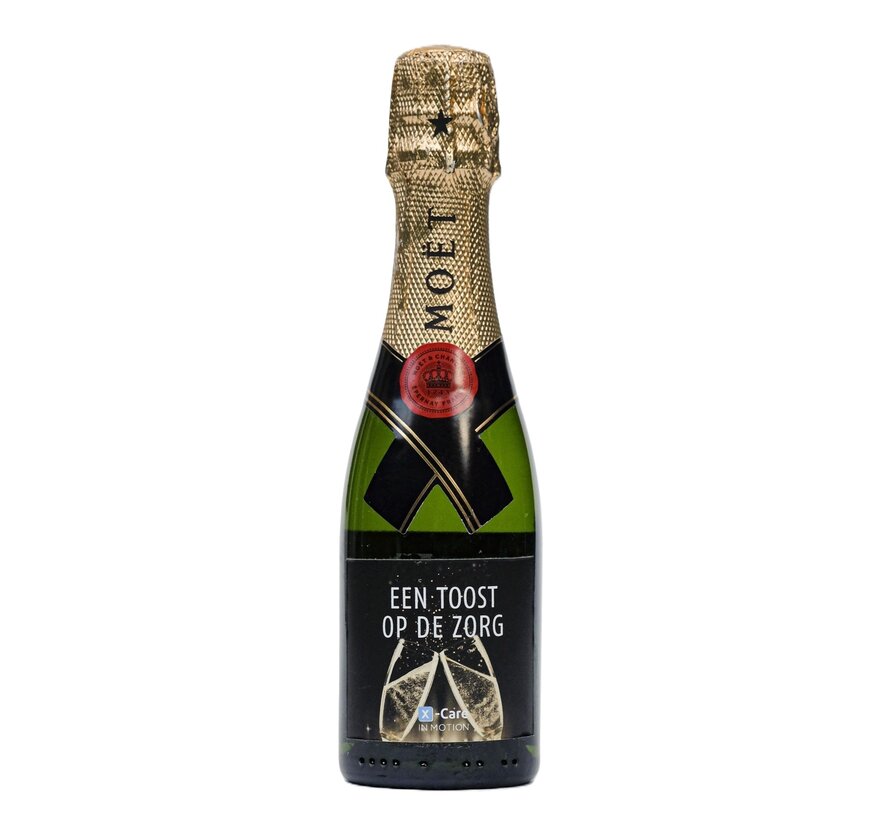 Moët & Chandon piccolo met gepersonaliseerd etiket