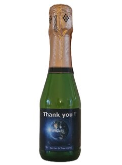 Pierre Chavin Pierre Zero alcoholvrije bubbels met eigen etiket