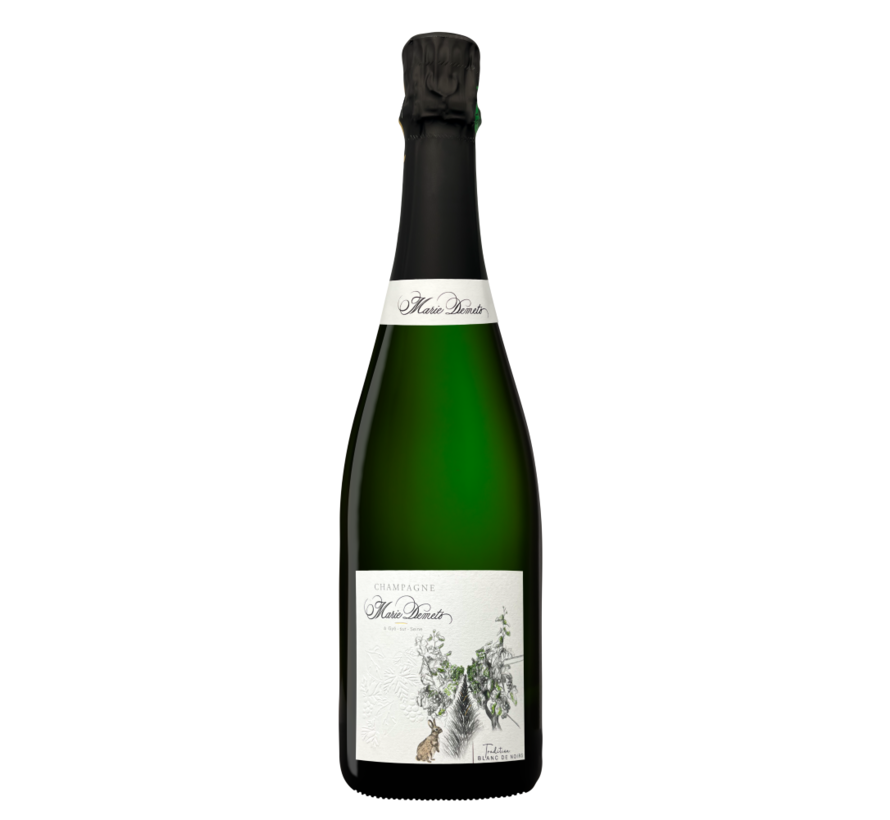 Champagne Marie Demets Tradition Blanc de Noirs Extra Brut Magnum geleverd in Giftbox