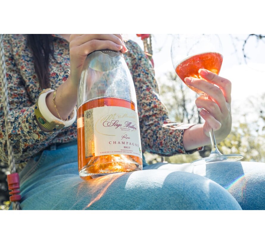 Champagne Rosé Serge Mathieu 75 cl