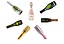 Small bottles of bubbly