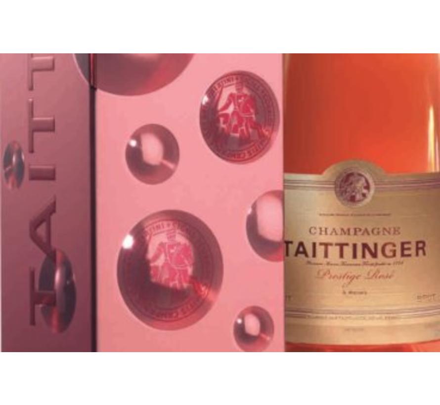 Champagne Taittinger Prestige Rosé Geschenk Box - 75 cl