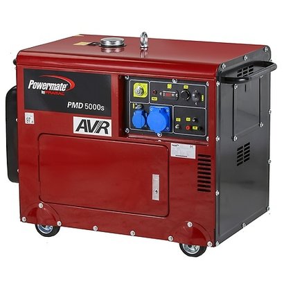 Pramac PMD 5000s - 165Kg - 4950W - 69dB - Diesel Aggregat
