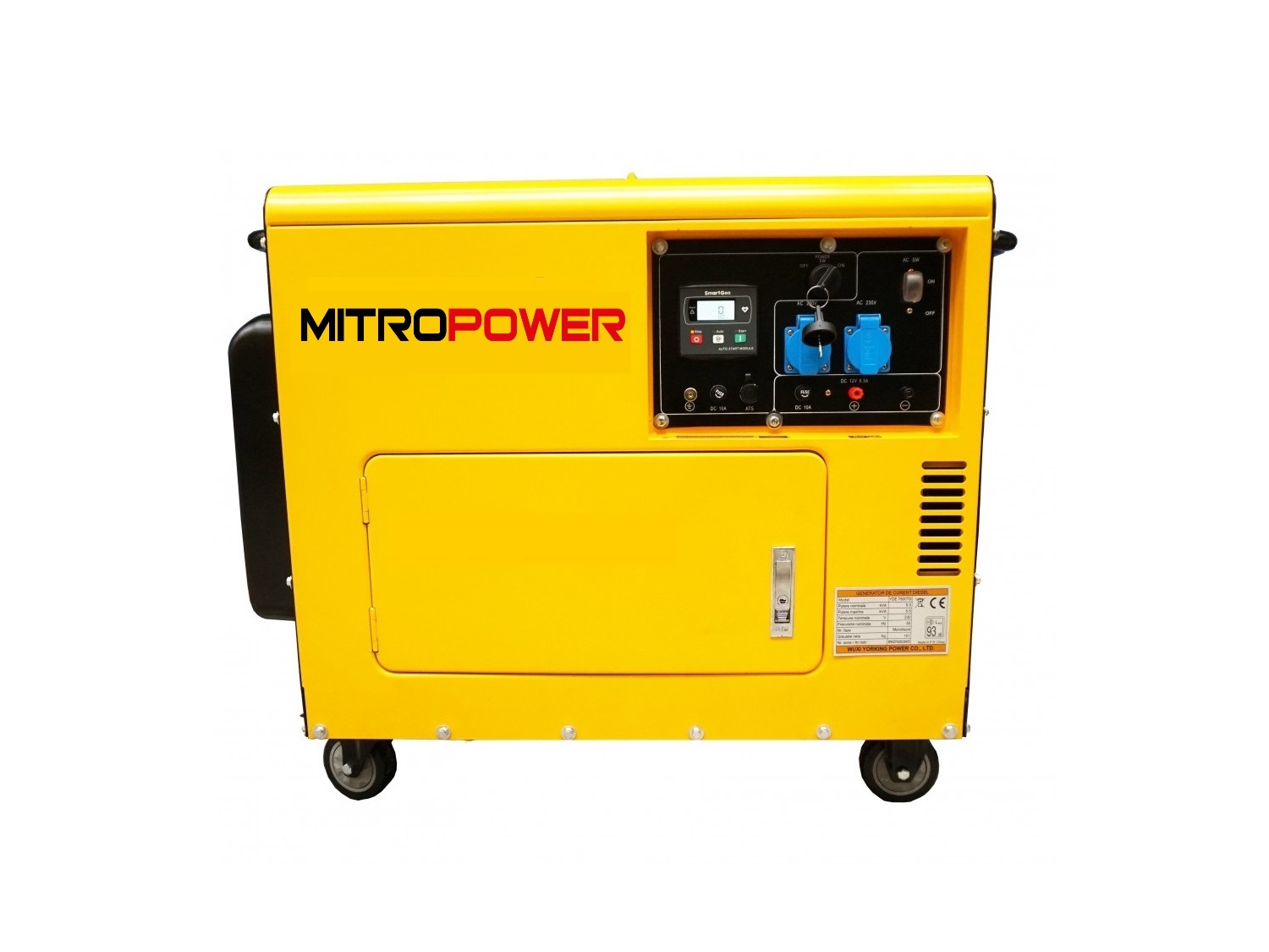 Mitropower PM7000TD, Groupe électrogène, Diesel