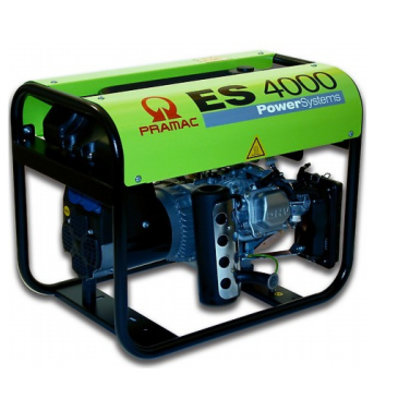 Pramac ES4000 3,4 kVA Stromerzeuger ES4000 Benzin-Generator mit AVR