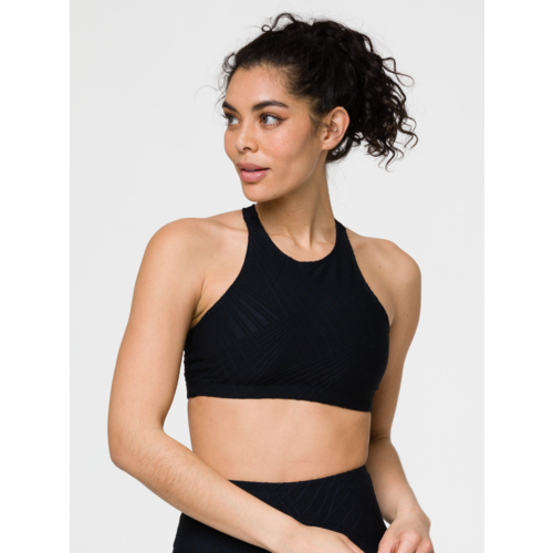 Onzie Yoga Wear Selenite Heart Bra - Black