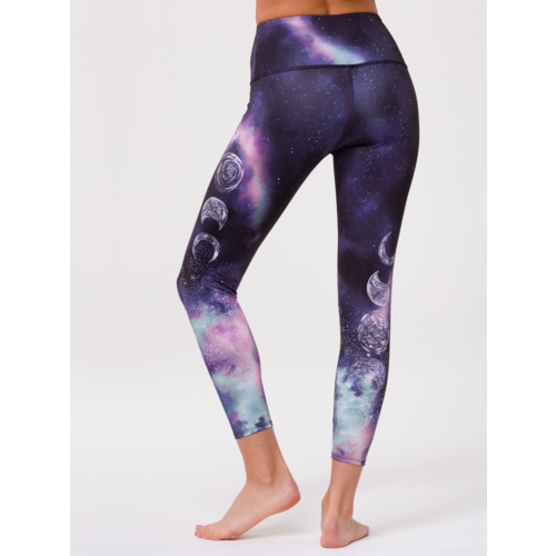 Onzie Yoga Wear Graphic High Rise Midi Legging - Solar