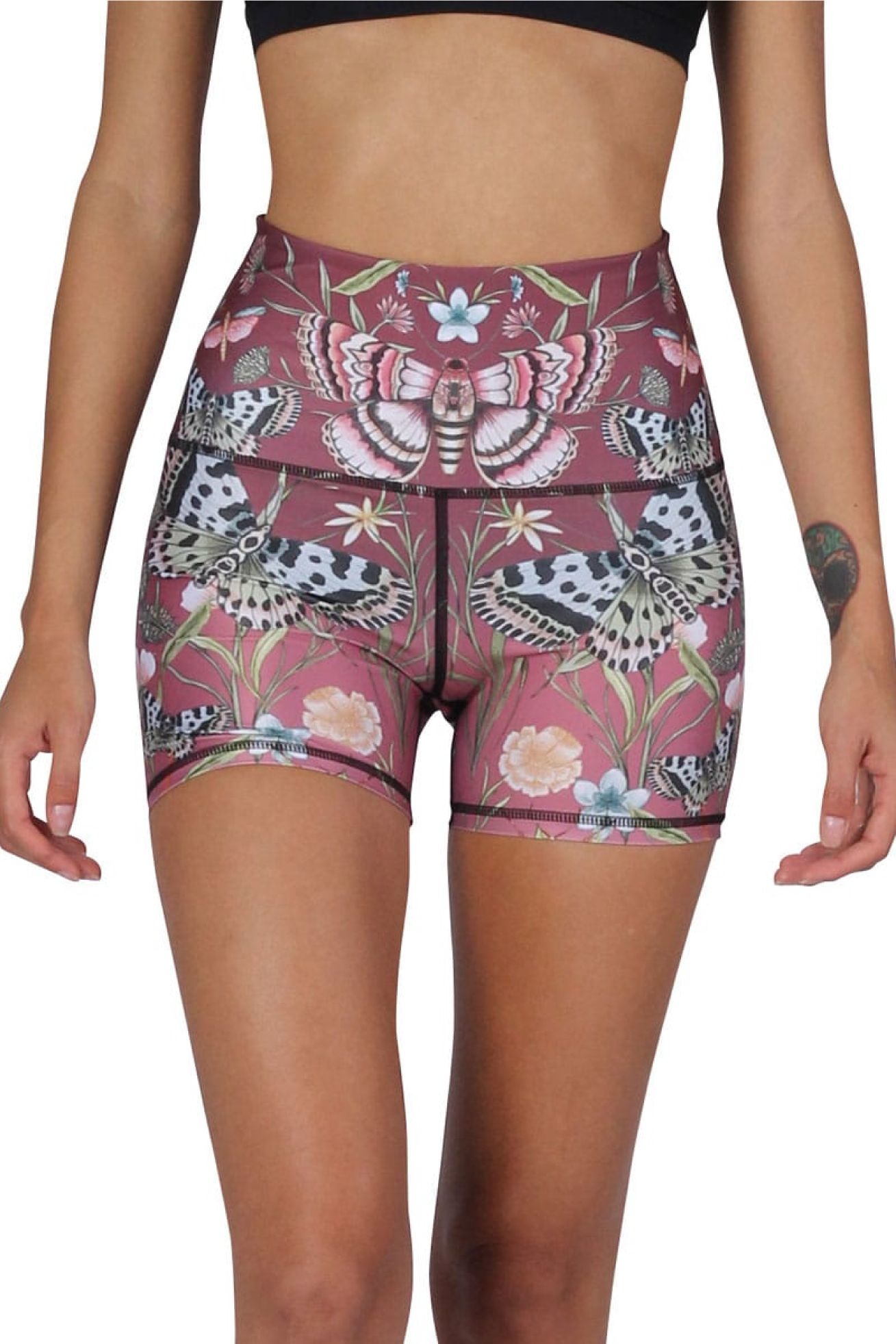 Yoga Shorts Yoga Democracy Joey Short Pretty in Pink Duurzaam YogaHabits
