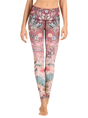 Wisdom Seeker Yoga Democracy Recyled Legging - Dames - Yoga Specials