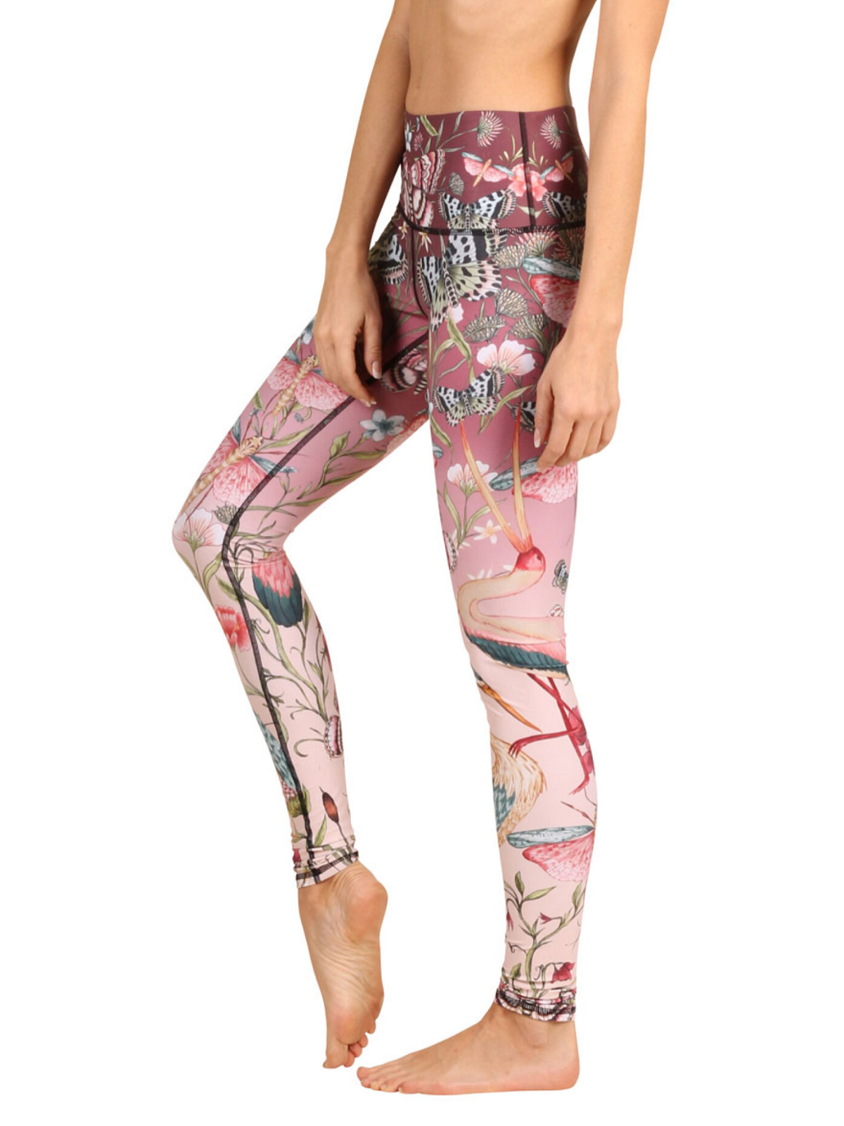 Yoga Legging Eco  Yoga Democracy Kids Yoga Legging Pretty in Pink