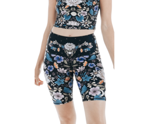 Recycled Yoga Shorts | Yoga Democracy 
