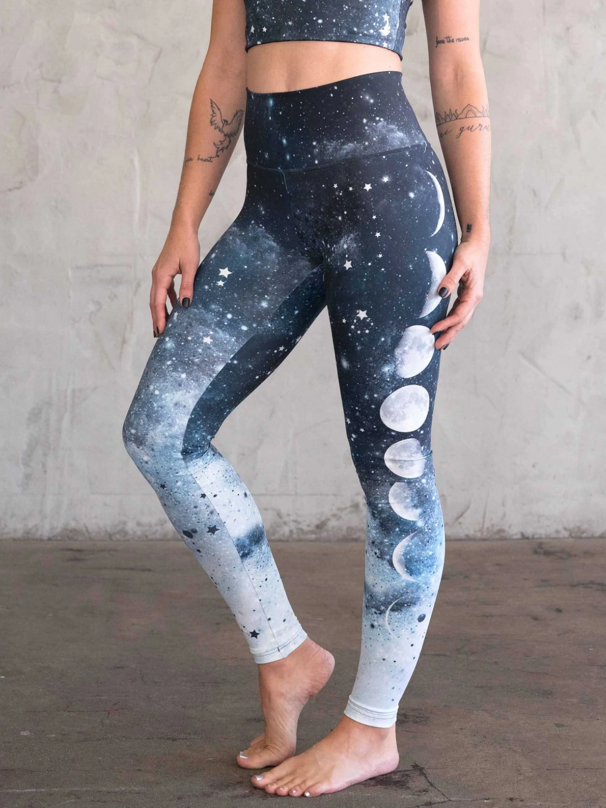 Solid Black - Eagle Rock WERKSHOP® Full Length Athleisure Leggings