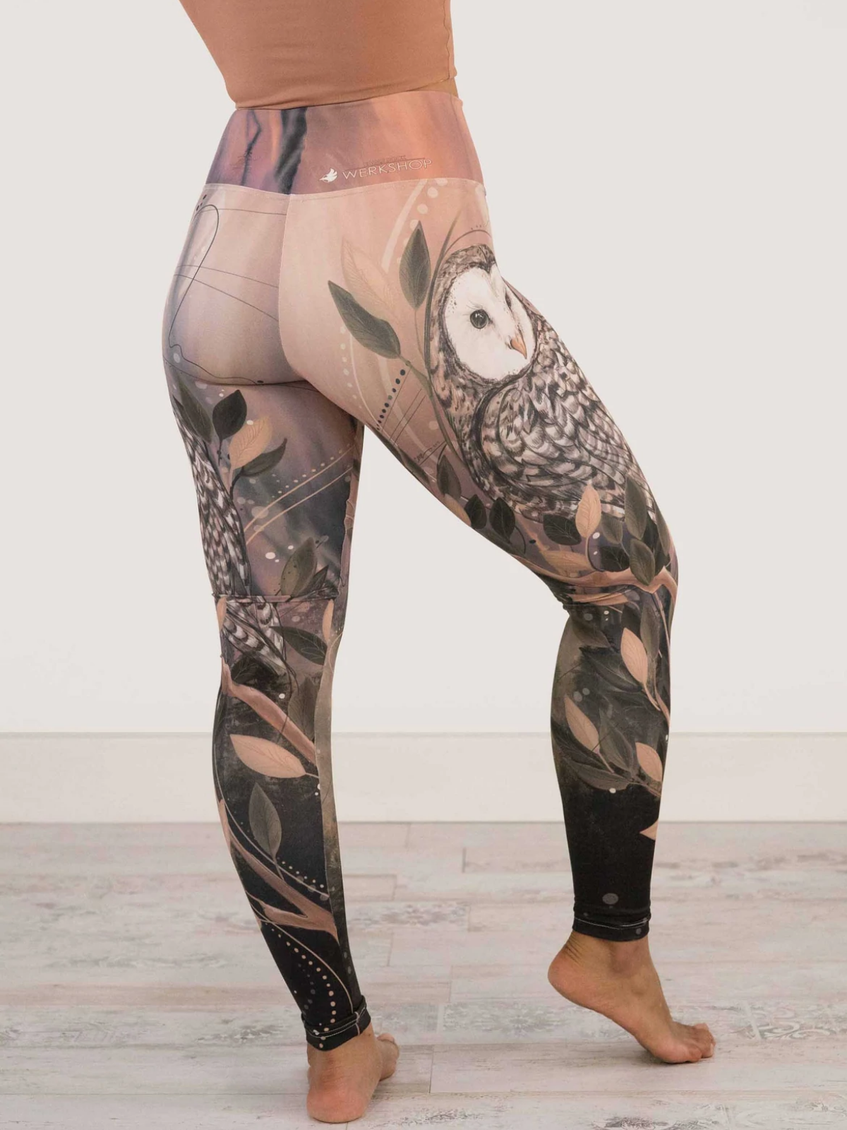 Solid Black - Eagle Rock WERKSHOP® Full Length Athleisure Leggings