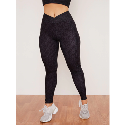 Wolven Crossover Pocket Legging - Summit (XS/S/M/L)