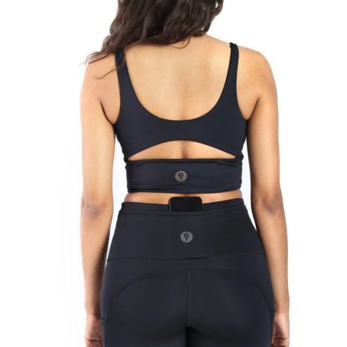 Yoga Democracy Yoga Democracy Limitless Sports Bra - Black