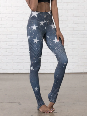 Werkshop Athleisure Leggings - Stars (XS/XL)