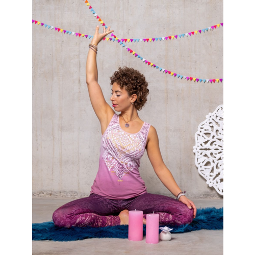 The Spirit of Om Spirit of Om - Yoga Top - Bakti Amethyst