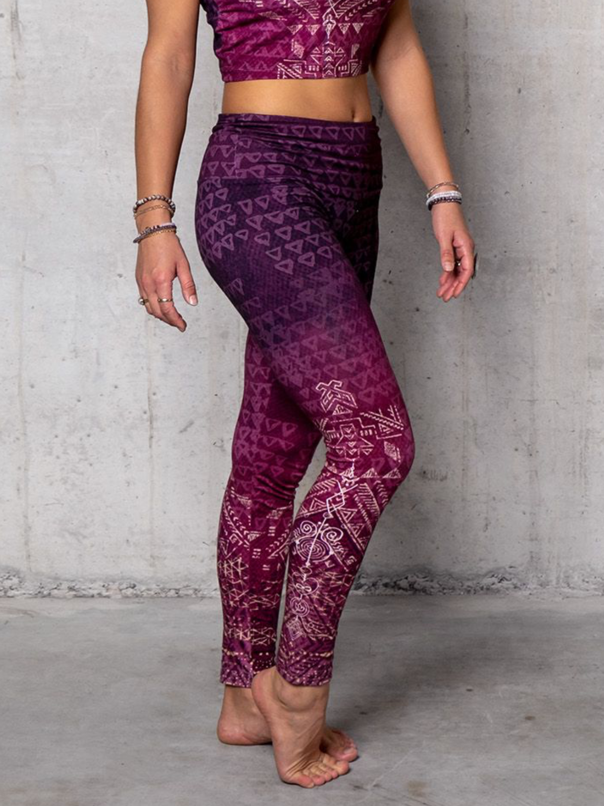 Duurzame Yoga Legging  Spirit of Om Yoga Leggings Maui Black