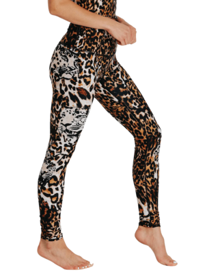 Yoga Democracy Yoga Legging - Green Thumb - Yogisha Amsterdam