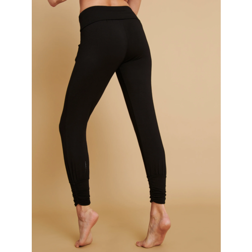 Sustainable Bamboo Yoga Legging  Asquith High Waist Leggings Navy -  YogaHabits